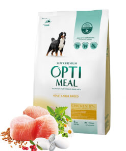 Optimeal sausas šunų maistas su vištiena, 4kg