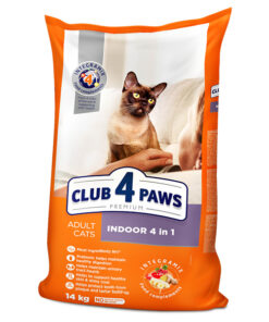 Club4Paws sausas kačių maistas 4 viename, 14kg