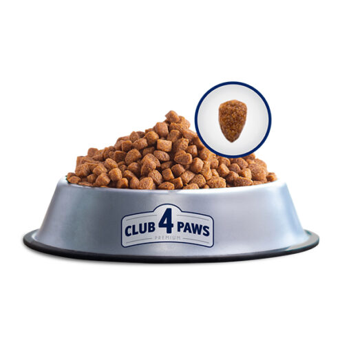 Club4Paws sausas kačių maistas su lašiša_