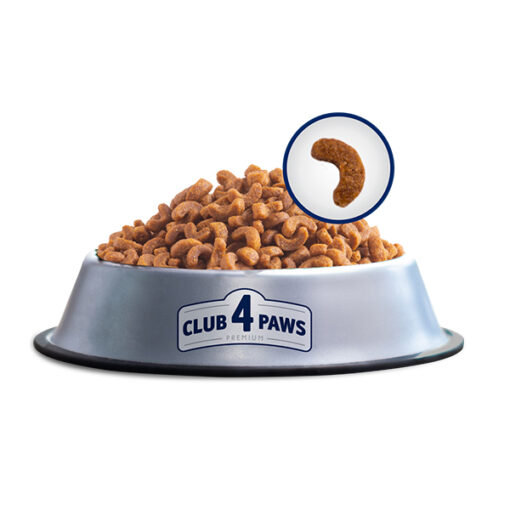 Club4Paws sausas kačių maistas su vištiena_