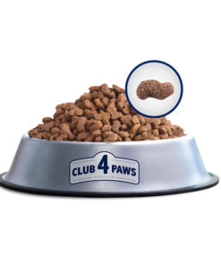 Club4Paws sausas šunų maistas su ėriena ir ryžiais, skirtas suaugusiems mažų veislių šunims_