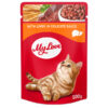 MyLove konservuotas maistas suaugusioms katėms su kepenimis, 100g