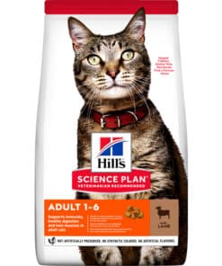 Hill's Science Plan Adult sausas kačių maistas su ėriena ir ryžiais