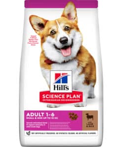 Hill's Science Plan Small & Mini Adult sausas šunų maistas su ėriena ir ryžiais