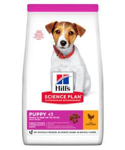 Hill's Science Plan Small & Mini Puppy sausas šuniukų maistas su vištiena