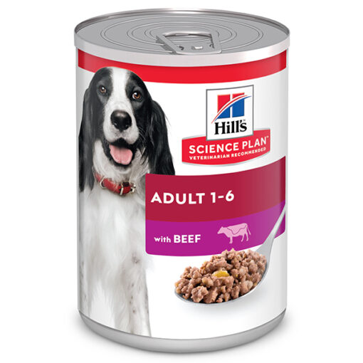 Hill's Science Plan Adult konservuotas šunų maistas su jautiena