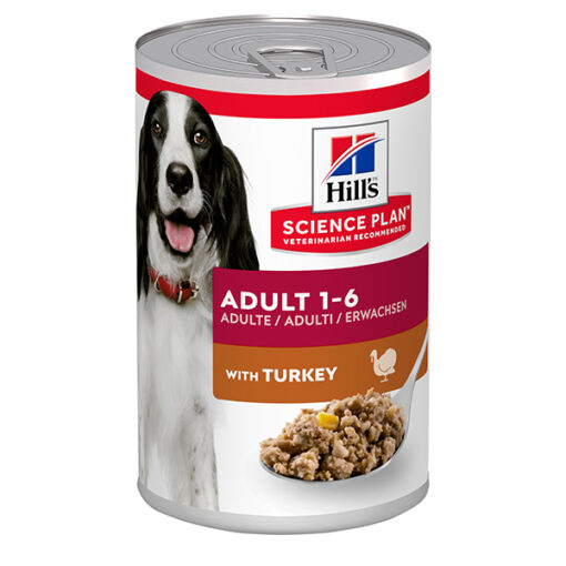 Hill's Science Plan Adult konservuotas šunų maistas su kalakutiena
