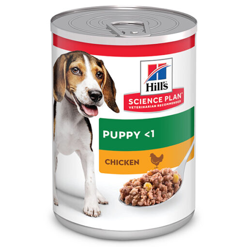 Hill's Science Plan Puppy konservuotas šuniukų maistas su vištiena