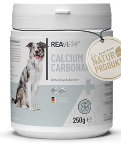 Reavet kalcio karbonato maisto papildas šunims ir katėms, milteliai