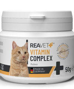 Reavet vitaminų kompleksas katėms, milteliai