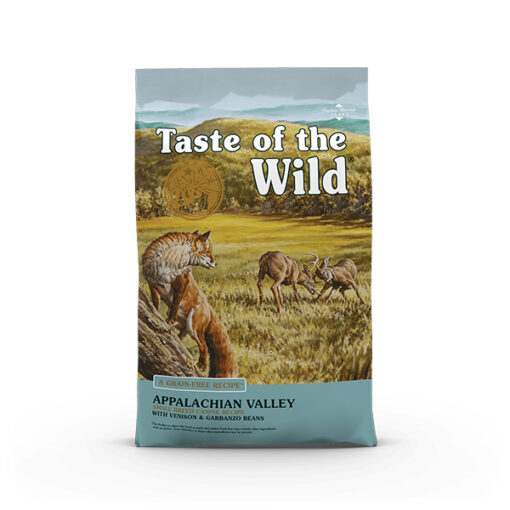 Taste of the Wild Appalachian Valley begrūdis sausas šunų maistas su elniena ir avinžirniais