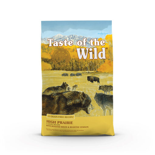 Taste of the Wild High Prairie begrūdis sausas šunų maistas su bizoniena ir elniena