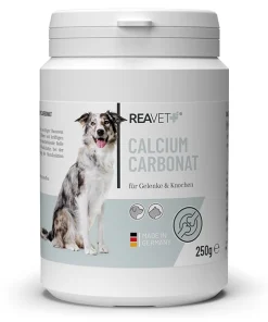 ReaVET kalcio karbonatas šunims ir katėms, milteliai